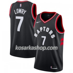 Dres Toronto Raptors Kyle Lowry 7 Nike 2017-18 Crna Swingman